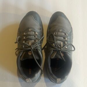 Merrell Gray light pink Siten Athletic Shoes wi Sturdy Design J46612 mesh laceup